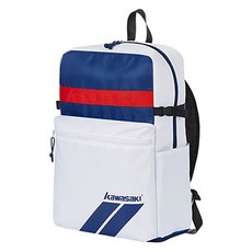 kawasaki 川崎 羽球運動後背包 K1G00-A8211, WHITE, 1個