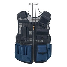 DELPHA 韓國製造工具背心 DP-T4, 1個, 海軍藍