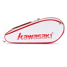 kawasaki 川崎 網球羽球拍 3p 收納運動包 KBB-8350 1 層, 紅色
