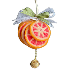 탑피아 공예철사 꽃장식 DIY 만들기세트, 자몽 슬라이스 장식, 1세트