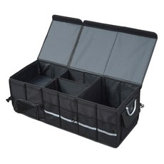 ACEPEED 汽車多功能後車廂整理箱 110L C97, 黑色