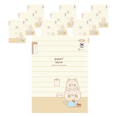 펜피아 1 000 초등 글짓기장 제본노트, B 브라운, 10개