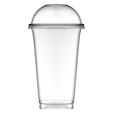 페트 아이스컵 630ml 100p + 돔뚜껑 100p 세트, 1세트