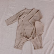 PEEKABOO 幼兒款Oo連身衣+帽子套裝