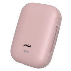 알로코리아 덴픽션 바람건조 고온히팅 무선 휴대용 칫솔살균기, ATS1G, 핑크