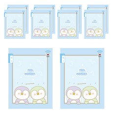 PENPIA 1000 小學裝訂筆記本 1-2 日記本 C, 藍色, 10個