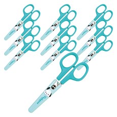 buyhearts 帕恰狗安全蓋剪刀, 薄荷綠, 10個