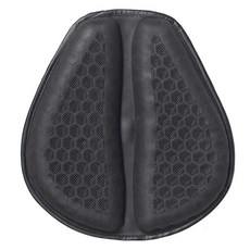 Motostance 蜂巢凝膠透氣機車坐墊套, 1個, 黑色02