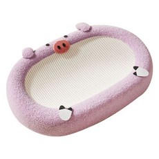 파스텔펫 반려동물 애니멀 스크래쳐 쿠션, 퍼플, 1개