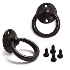 Sonjabisesang 鑄鐵環形雙孔復古把手 50, 2個
