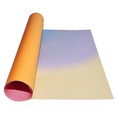 대한 소품 촬영용 그라데이션 배경지 인스타 음식 사진 스튜디오 뒷 배경지, 오로라선셋, 1개