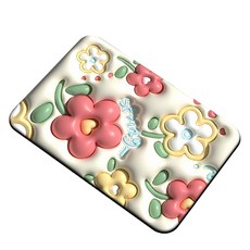 알로데 플라워 입체 논슬립 욕실 미끄럼방지 매트, 11 봄플라워, 1개