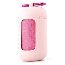 Allode 便攜式收納運動毛巾 30 x 80 cm, 1個, 01 粉紅色