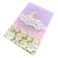 알로데 유화 입체 규조토 욕실 미끄럼방지 매트, 01 일몰의달, 1개