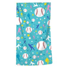 알로데 스포츠 디지털 여행 비치타월 80 x 160 cm, 02 민트야구, 1개