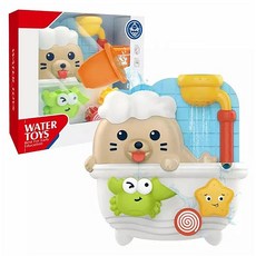 Joy Kids 海豹淋浴洗澡遊戲玩具, 1個, 混合顏色