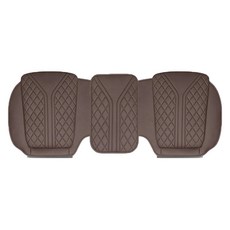 리버폭스 차량용 퀼팅타공 메모리폼 뒷좌석 방석, 모카브라운, 1개