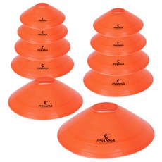 韓國 iWANNA 運動碟型錐 10入, 橘色, 1個