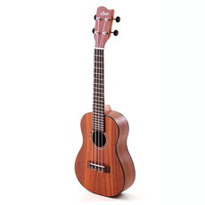 Luau LU15C演唱會尤克里裡+贈品禮包+卡祖笛隨機出貨+搖搖器隨機出貨+夾式調音器隨機出貨套裝, 中音