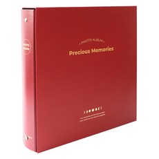 morning glory 4R自黏相簿, 40張, 紅色