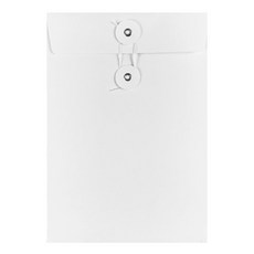 Maket Gamseong 復古鐵絲束口袋, 白色, 20個