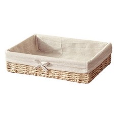 Block Mart 藤編淺籃, 淺棕色, 1個