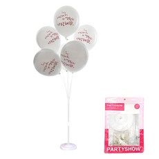 PARTYSHOW 永遠愛你 氣球插飾裝飾組 130cm, 混和色, 1套