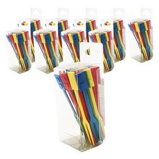 Witchcook 彩虹積木叉子籤 32p, 隨機出貨, 10個