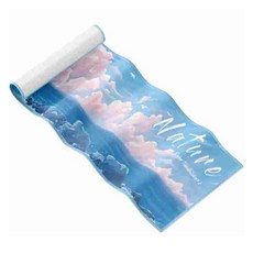 소니오 쿨 힙 데일리 스포츠 타월 30 x 100 cm, 09 클라우드, 1개