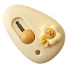 마켓감성 큐티 휴대용 나이프, 슈퍼맨옐로우, 10개