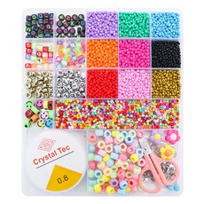 알로데 쌀 쥬얼리 수제 비즈 세트, TYPE04, 1세트