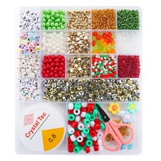 알로데 쌀 쥬얼리 수제 비즈 세트, TYPE15, 1세트