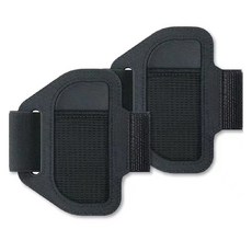 SPACE SHIELD 任天堂 Switch OLED Joy-Con 相容 健身環 腿部固定帶 2入, 2個, 單一商品, 黑色