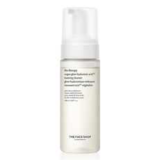 THE FACE SHOP 菲詩小舖 The Therapy Glow玻尿酸亮膚泡泡潔面乳, 1瓶, 150ml