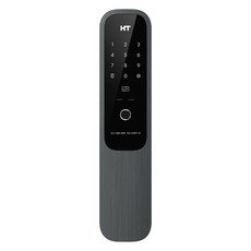 韓國 HT 現代 HT DS 深銀色指紋辨識自動門鎖數位門鎖即時鎖 HDL-A1001F, HDL-A1001F(深銀色), 客戶直接安裝
