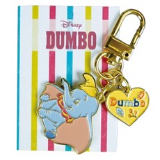 迪士尼小飛象鉛筆盒裝飾鑰匙圈, 1個, 混合色