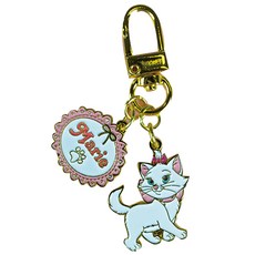 迪士尼 I-NO-K 瑪麗貓 姓名鑰匙圈 瑪麗A, 1個, 混色