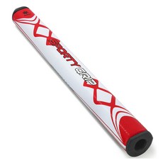 麥金斯運動型巨型推桿握把, 1個, 白+紅