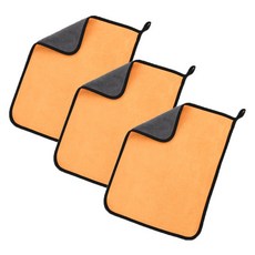 소니오 투톤 컬러 소프트 핸드타월 30 x 40 cm, 06 오렌지, 3개