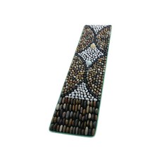 JUNBI 指壓腳踏墊 菱形圓珠型 40 x 150 cm, 1個, 混合色