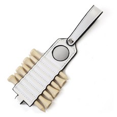 블루포그 골프공 티 홀더 보관 케이스, 화이트, 1개