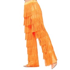 dancedome 流蘇長褲 LDP20000, 橘色