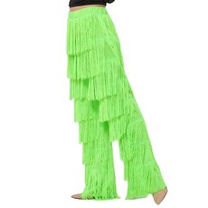 dancedome 流蘇長褲 LDP20000, 淺綠色