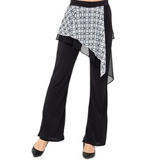 dancedome 花瓣雙層裹身褲 LDP19800, 白色