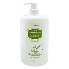 THRONE 斯儂恩 茶樹卸妝調理乳液, 600ml, 1瓶