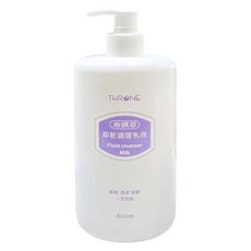 THRONE 斯儂恩 卸妝調理乳液 卸妝按摩清潔一次完成, 600ml, 1瓶
