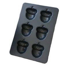 日本 cotta 橡子烘焙烤模 6孔 MP427, 1個, 單一顏色