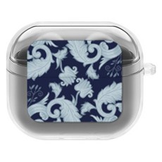 에잇클로드 갤럭시 버즈3 / 버즈3 프로 테이크 일체형 클리어 하드 이어폰 케이스, 엔틱실버, 단일상픔, 1개