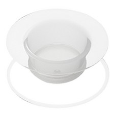 JOONIE 自導式水杯 矽膠進水 可續注 白色 210ml, 1個, 單品