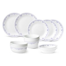 코렐 누보스케치 한국형 4인 식기세트 15p, 혼합색상, 식기 15p, 1세트